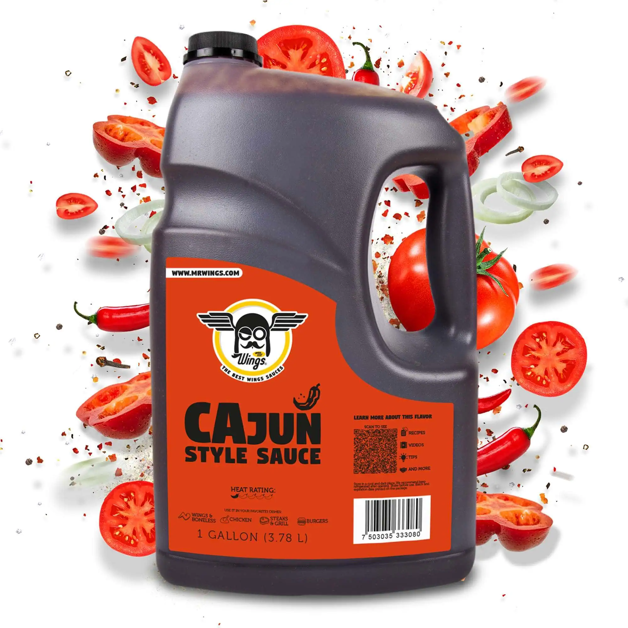 Cajun Wing Sauce, Best Wings Sauces, Cajun sunshine hot sauce.