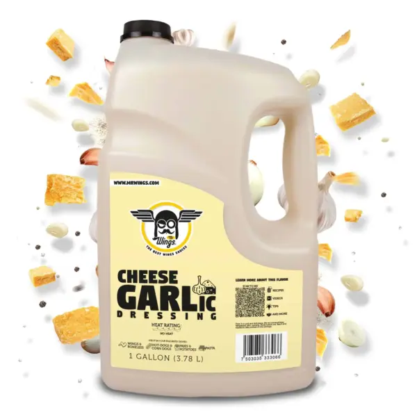Best Wings Sauces, Cheese and Garlic Dressing, Creamy garlic dressing