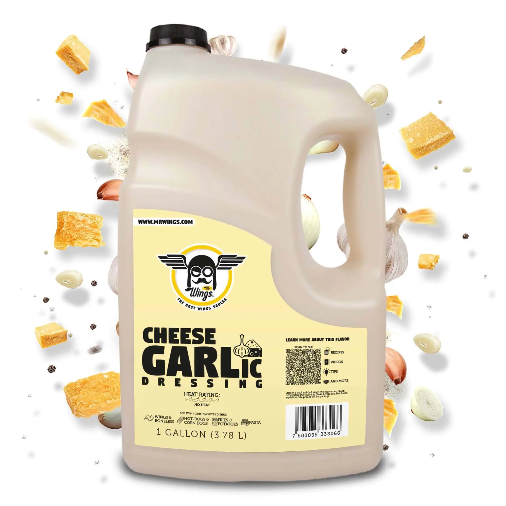 Best Wings Sauces, Cheese and Garlic Dressing, Creamy garlic dressing