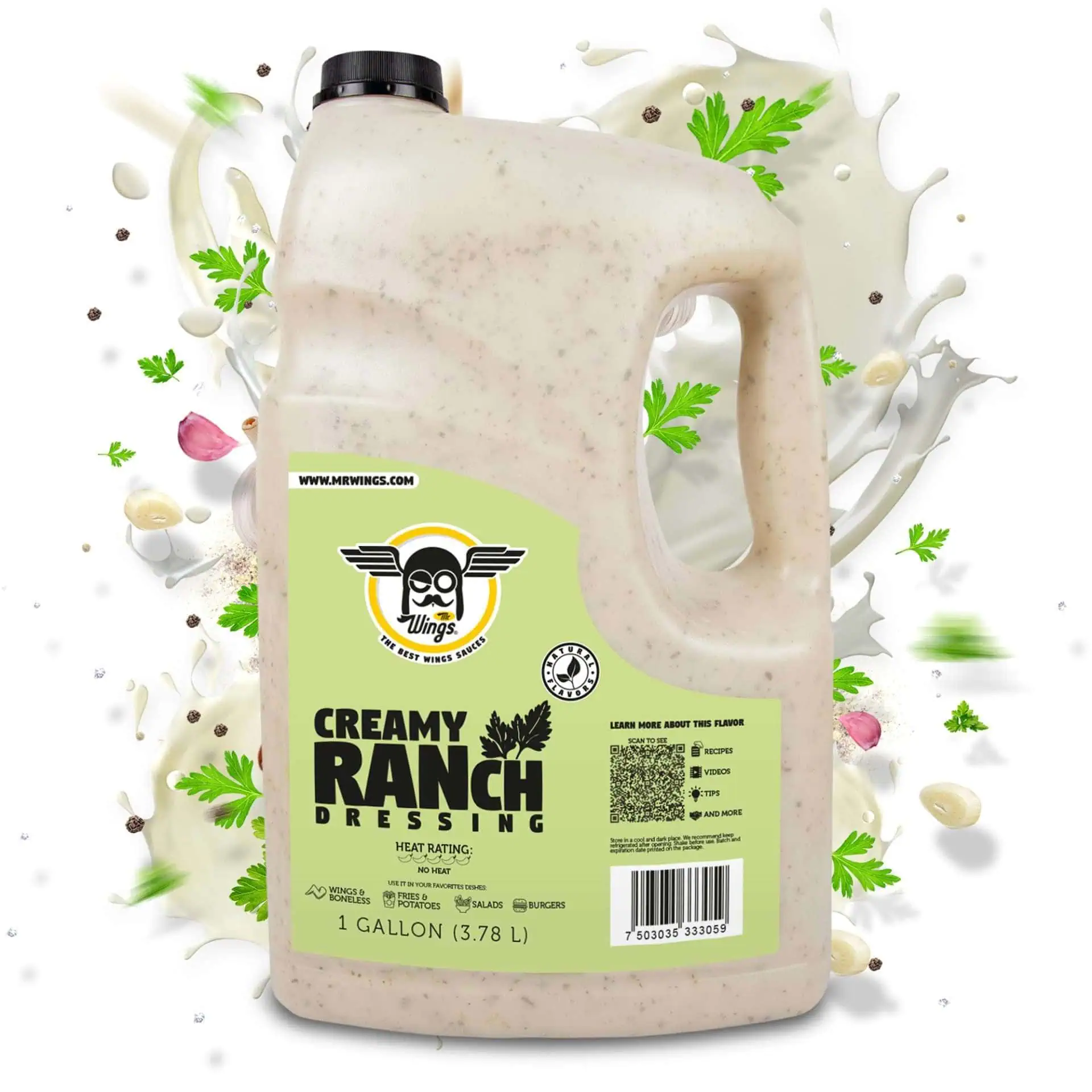 Best Wings Sauces, Creamy Ranch Dressing