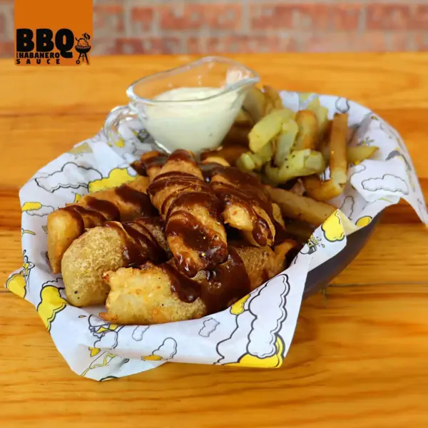Best Wings Sauces, bbq habanero. Habanero bbq sauce