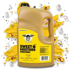 Best Wings Sauces, Hot Honey Mustard Sauce.