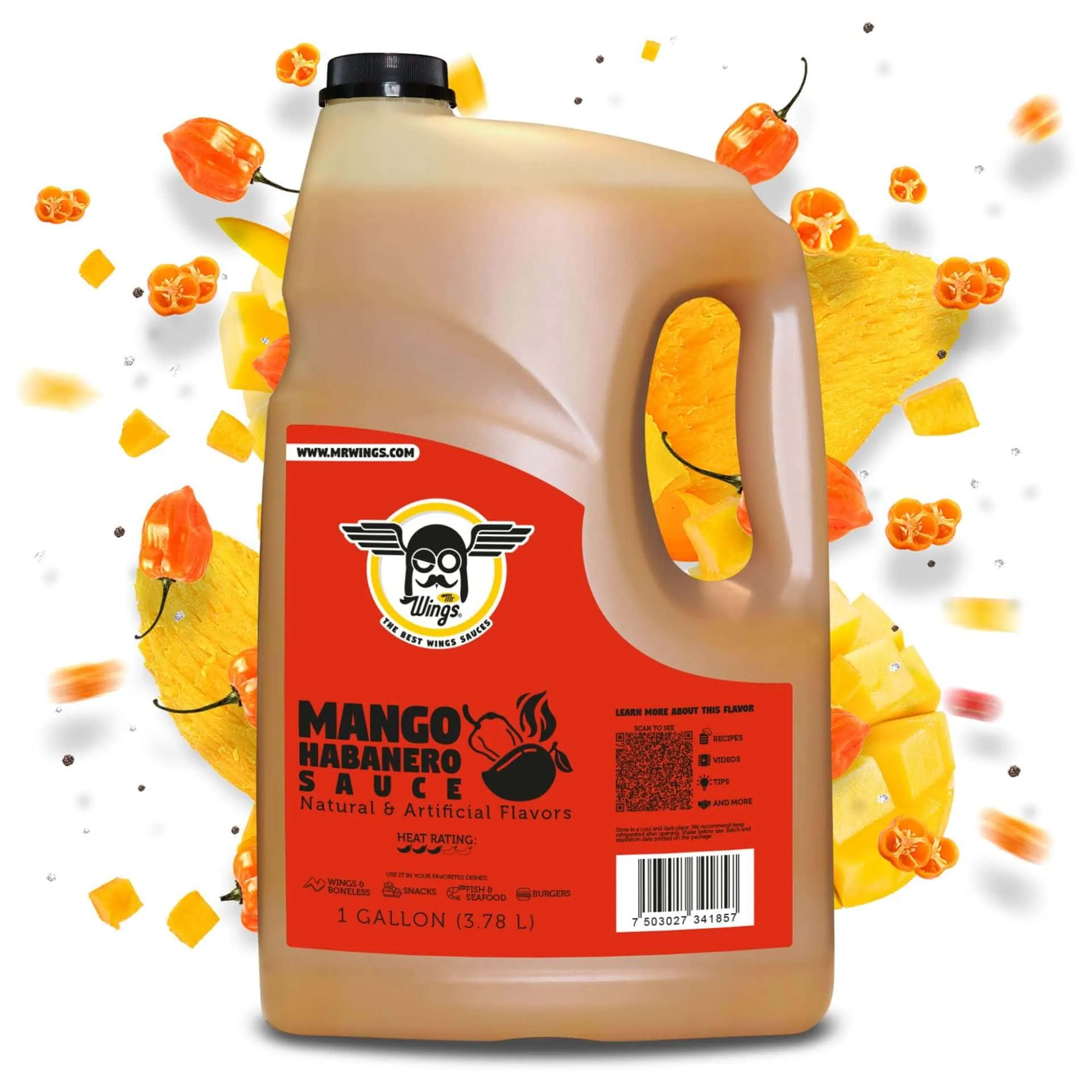 Mango Habanero Wing Sauce, Best Wings Sauces. Best mango habanero Wing Sauce.