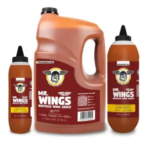 Mr. Wings Buffalo Sauces. Best Wings Sauces.