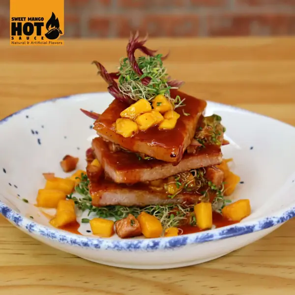Sweet Mango Hot Sauce. Best Wings Sauces. Hot sauce mango