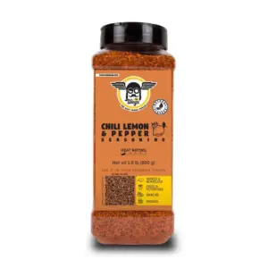 Chili Pepper Hot Lemon Seasoning 1.8lb, Best Wings Sauces