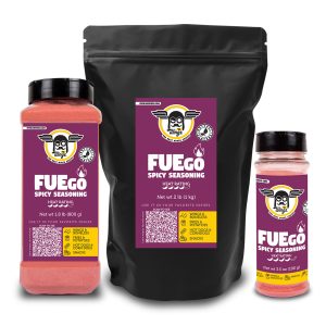 Fuego seasoning, best wings sauces Mr. Wings.