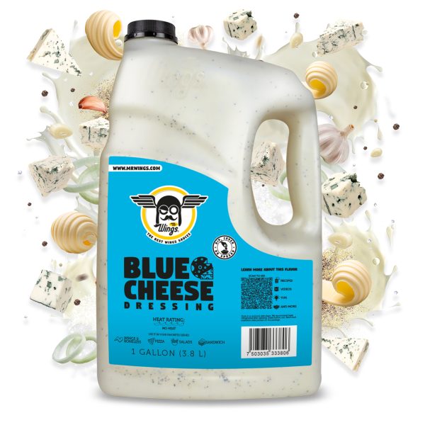 Blue Cheese Dressing Gallon. Best wings sauces ideal for restaurants.